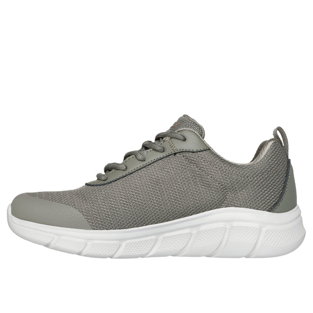 Skechers Women’s 117351 BOBS B Flex – Flex Proof Waterproof Trainers – Olive Mesh & Vegan Leather with Memory Foam Insole