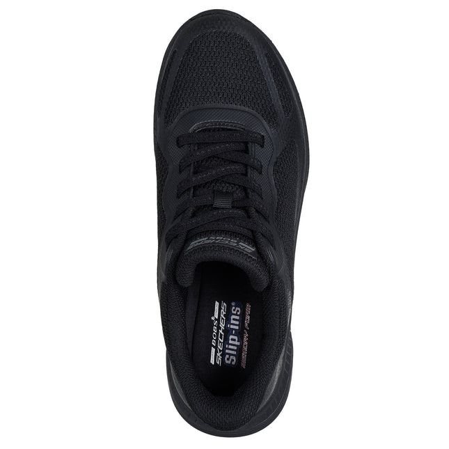 Skechers 117624 Bobs Squad 4 - Staple Look Black Slip-ins