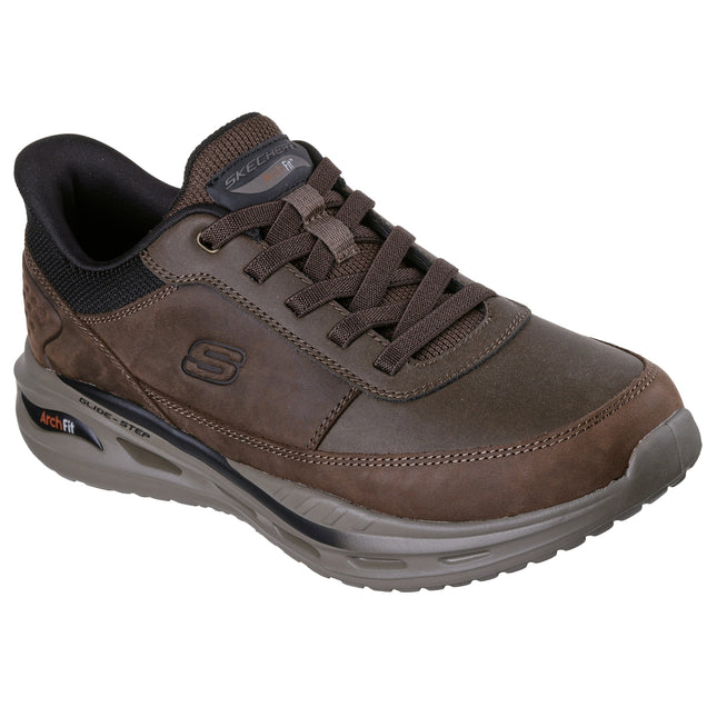 Skechers 210981 - Arch Fit Orvan - Moxley - Cocoa Slip-ins