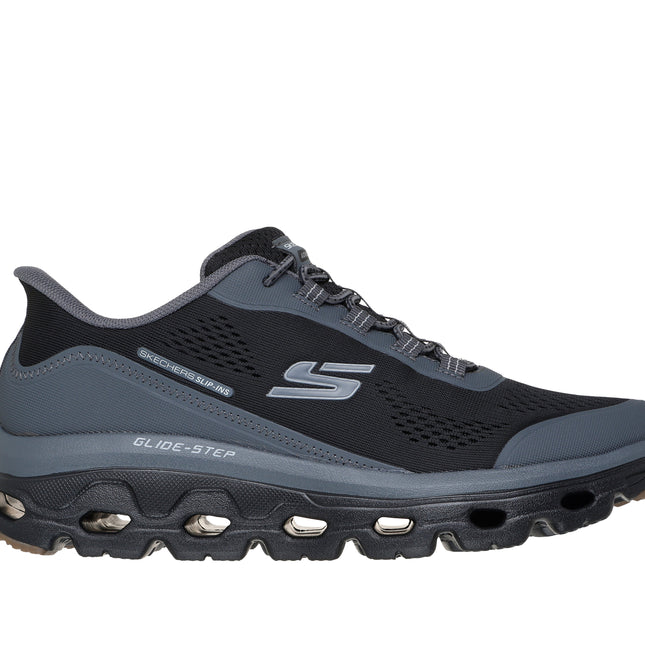 Skechers 237812 - Glide Step - Glover Peak - Black / Charcoal Slip-ins