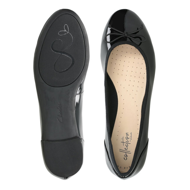 Clarks Couture Bloom Black Patent