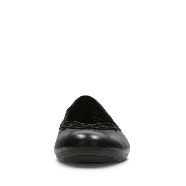 Clarks Couture Bloom Black Leather - Standard Width