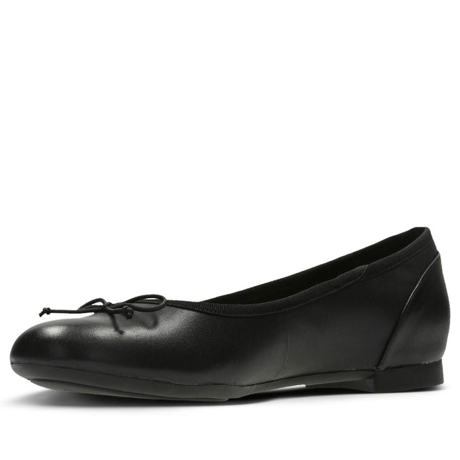 Clarks Couture Bloom Black Leather - Standard Width
