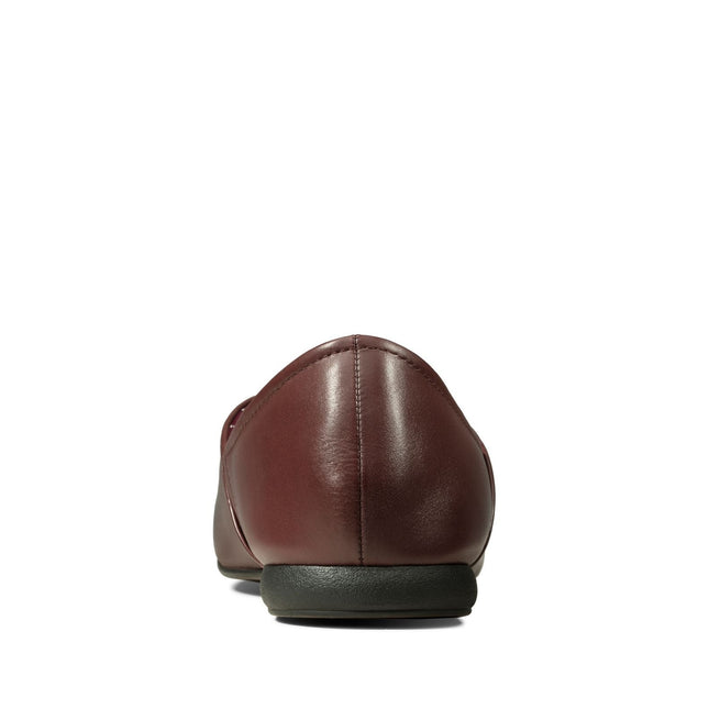 Clarks Harston Elite Burgundy Leather - Standard Width Mens Slippers Classic Style