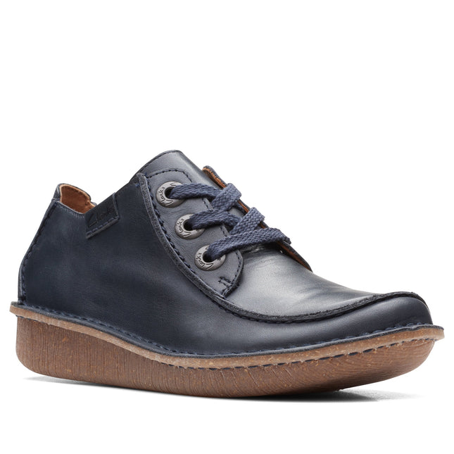 Clarks Funny Dream Navy Leather