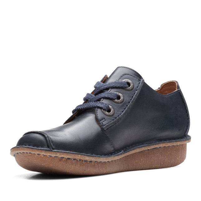 Clarks Funny Dream Navy Leather