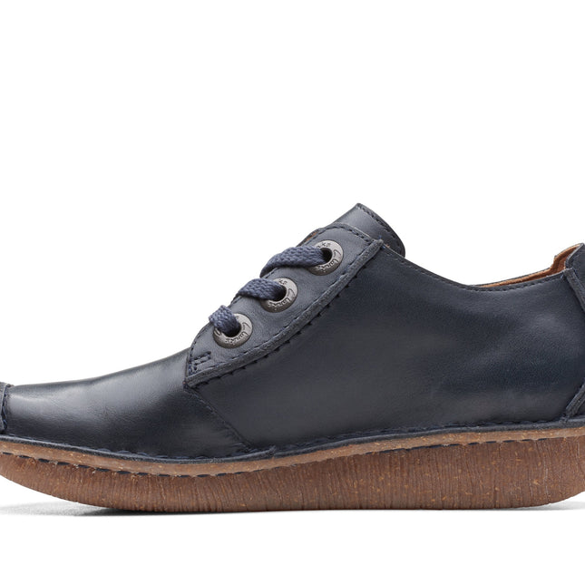 Clarks Funny Dream Navy Leather