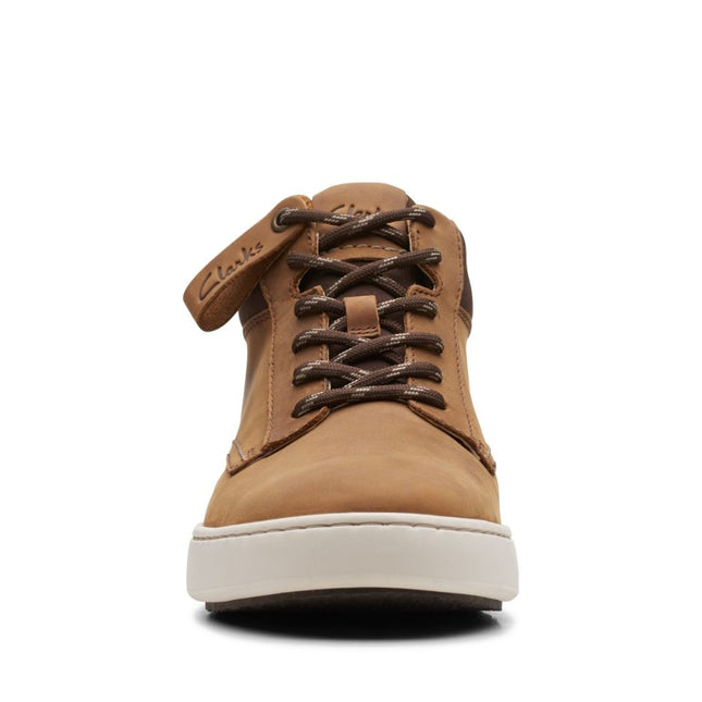 Clarks CourtLite Mid Light Tan