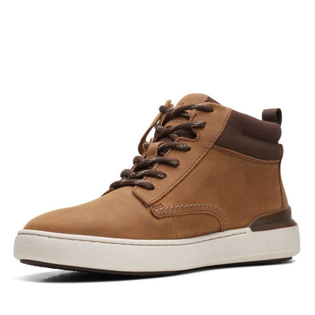 Clarks CourtLite Mid Light Tan