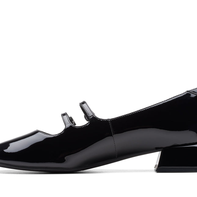 Clarks Daiss30 Shine Black Patent