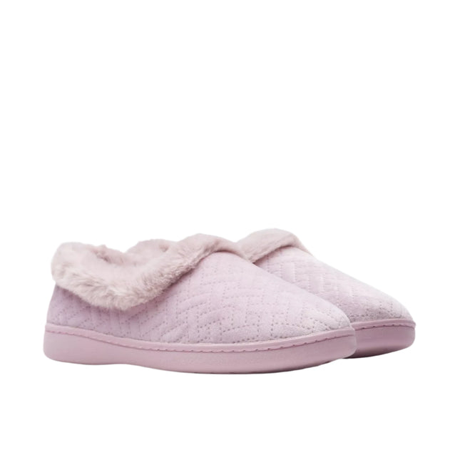 Clarks Women’s Twyla Star Lilac Wide Width Slippers – Soft Faux-Fur Lined, Cozy Indoor Shoes with Non-Slip Rubber Sole