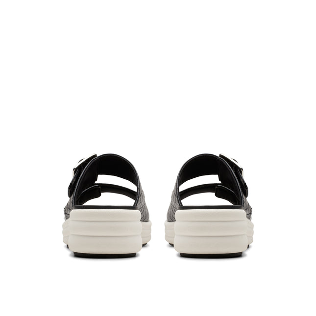 Clarks Drift Buckle Black Woven