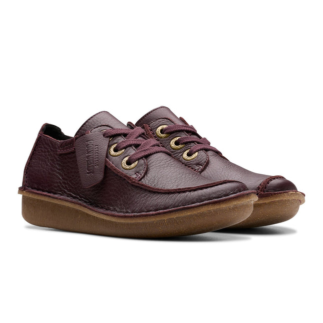 Clarks Funny Dream Wine Leather