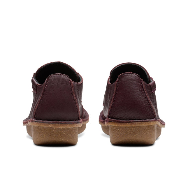 Clarks Funny Dream Wine Leather