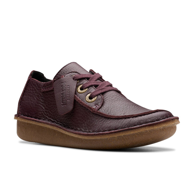 Clarks Funny Dream Wine Leather