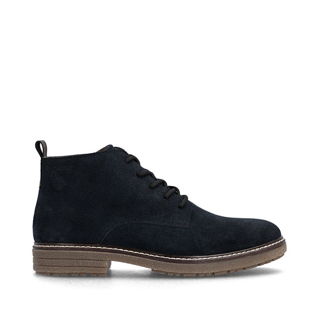 Rieker 33106-14 Navy Suede Ankle Boot