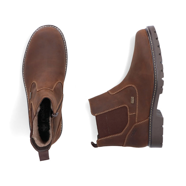 Rieker 39851-22 Tan Ankle Boot