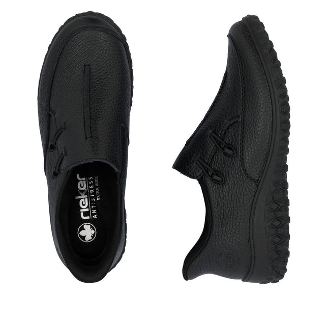 Rieker 59559-00 Black Womens Slip-on Shoe