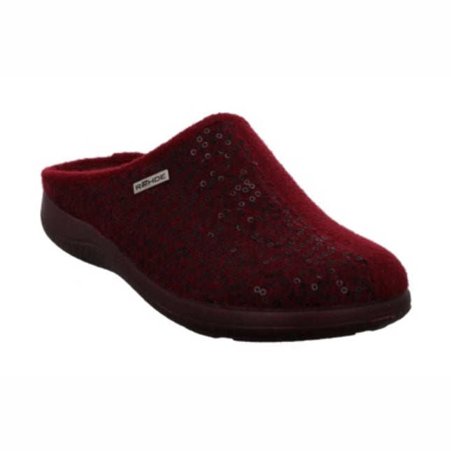 Rohde 6550 48 Wine Red Slippers