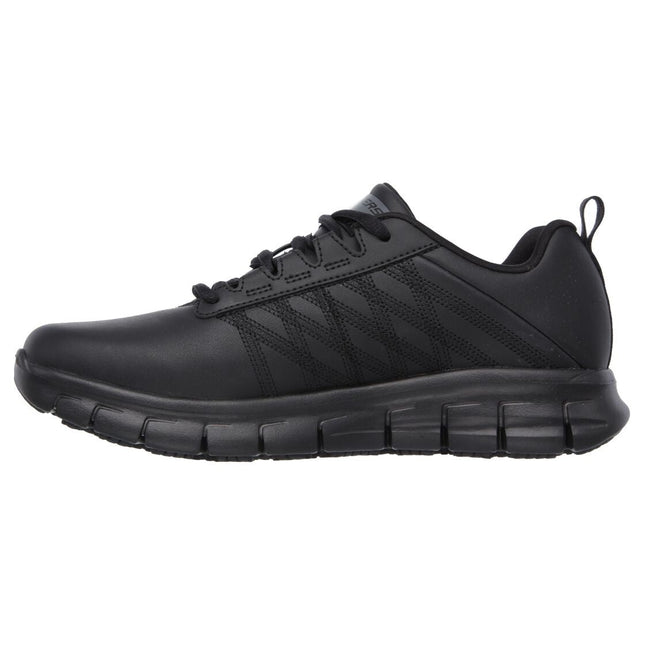 Skechers Work Relaxed Fit: Sure Track - Erath Sr Black 76576EC
