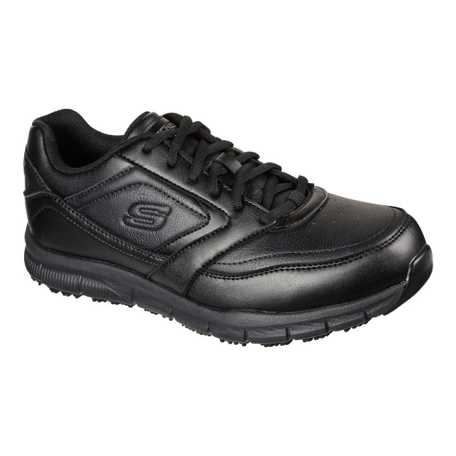 Skechers Work Relaxed Fit: Nampa Sr Black 77156EC