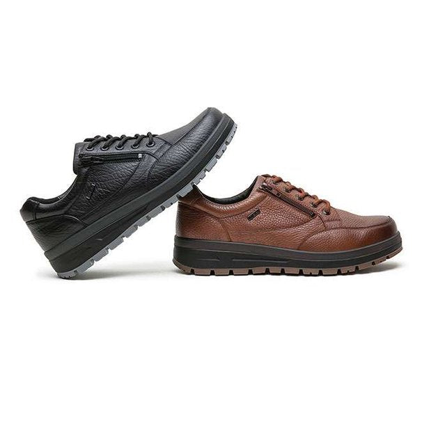 G Comfort A-913C Tan Wide Fit Trekking Shoes Waterproof