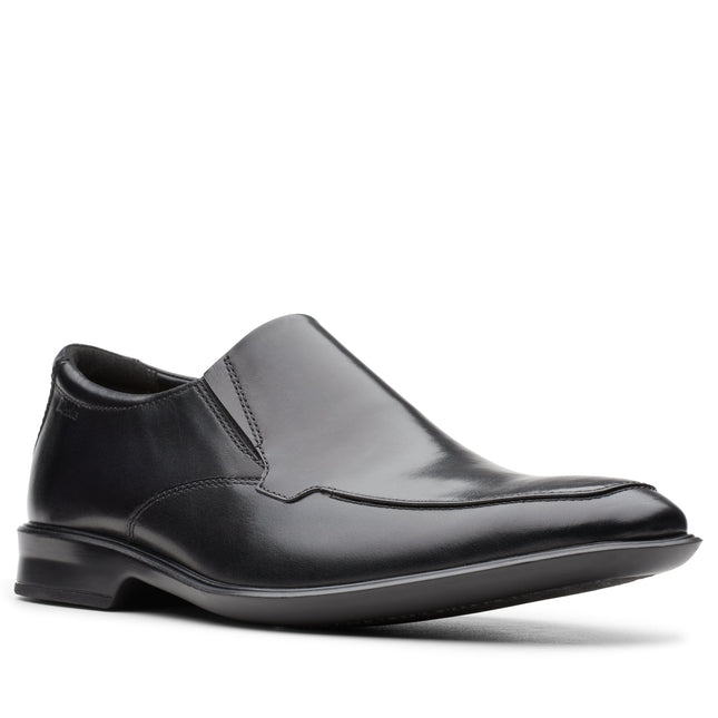 Clarks Bensley Step Black Leather