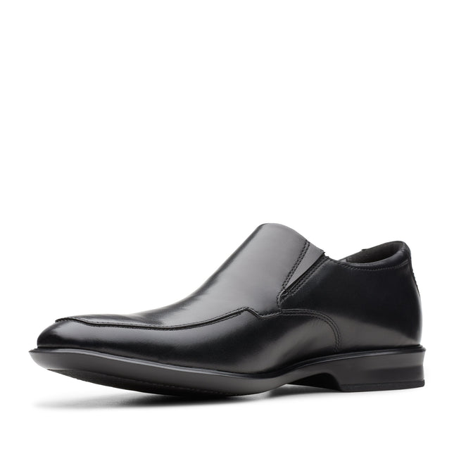 Clarks Bensley Step Black Leather