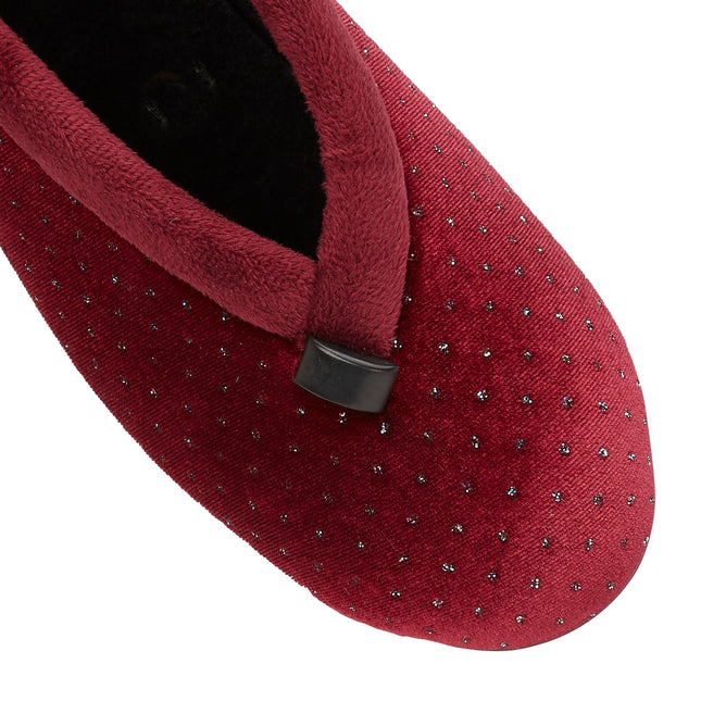 Lotus Beverly Bordo Ladies Slippers