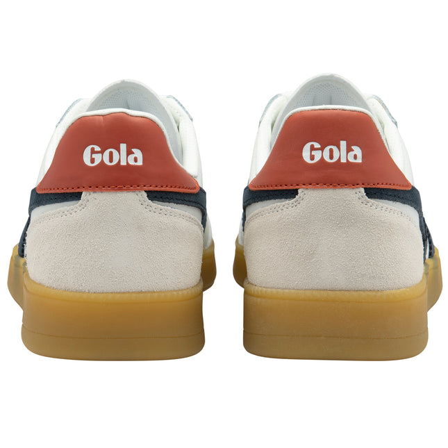 Gola Viper Leather White/Navy/Rust/Gum