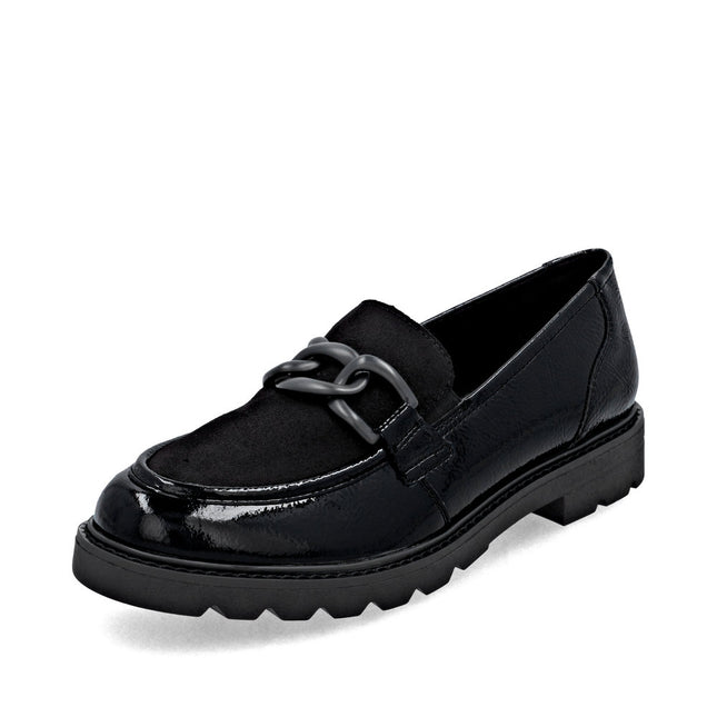 Remonte D2Q01-02 Black Loafer