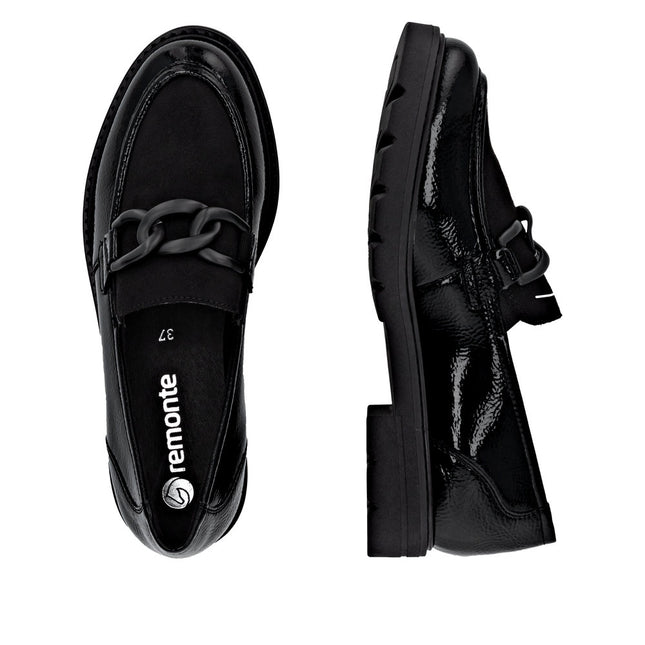 Remonte D2Q01-02 Black Loafer