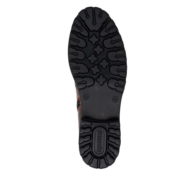 Remonte D8653-22 Brown Leather Womens Ankle Boot