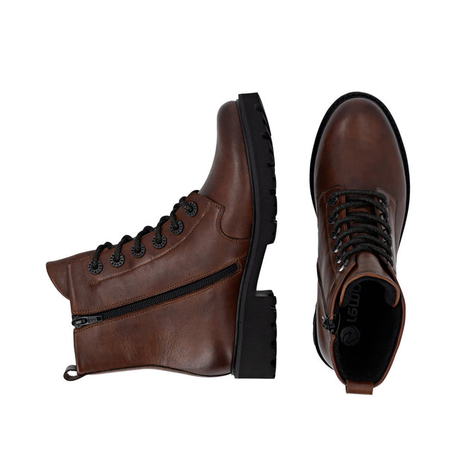 Remonte D8653-22 Brown Leather Womens Ankle Boot