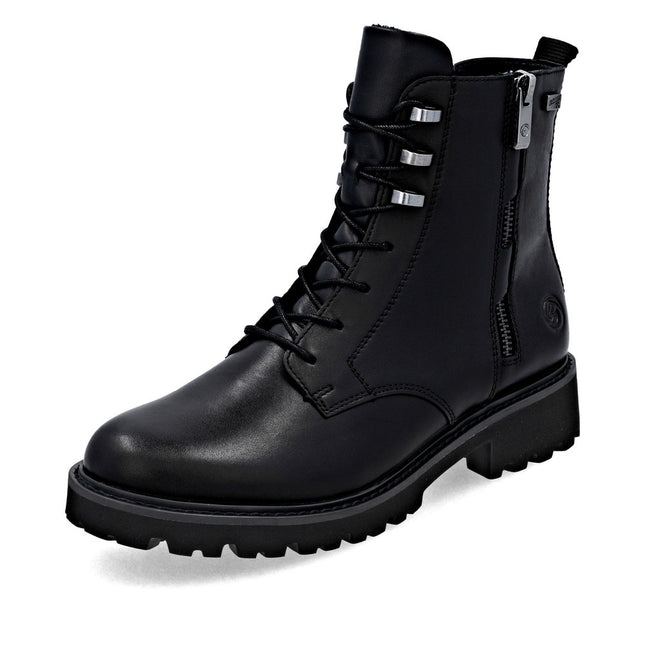 Remonte D8656-00 Black Leather Boot