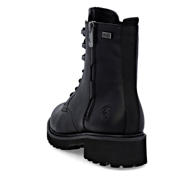 Remonte D8656-00 Black Leather Boot