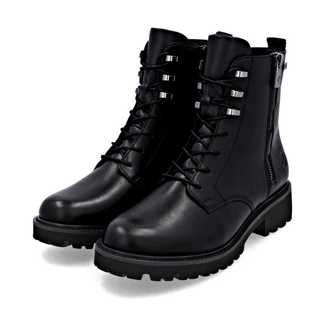 Remonte D8656-00 Black Leather Boot