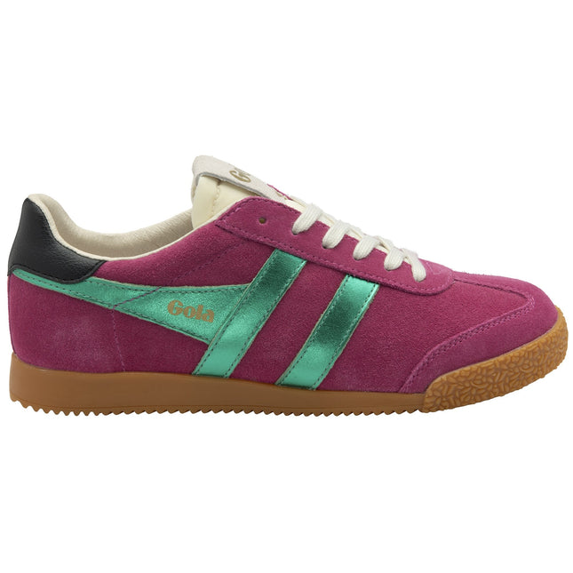 Gola Elan Glitz Fushia Pink, Emerald & Black Trainer CLB790KN2