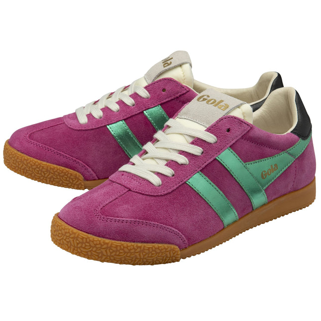 Gola Elan Glitz Fushia Pink, Emerald & Black Trainer CLB790KN2