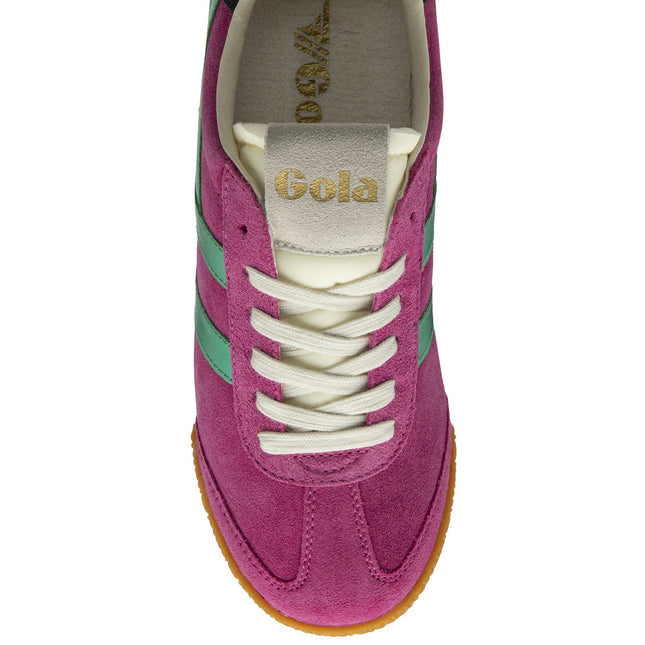 Gola Elan Glitz Fushia Pink, Emerald & Black Trainer CLB790KN2
