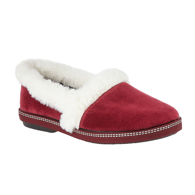 Lotus Gretta Bordo Ladies Slippers