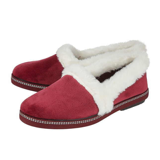 Lotus Gretta Bordo Ladies Slippers
