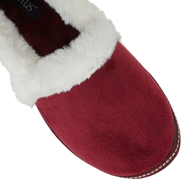 Lotus Gretta Bordo Ladies Slippers