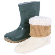 Demar Young 2 Fur Rain Boot