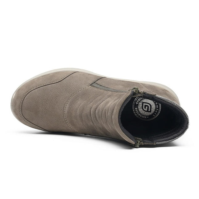 G Comfort P-825G Grey Wide Fit Boot Waterproof