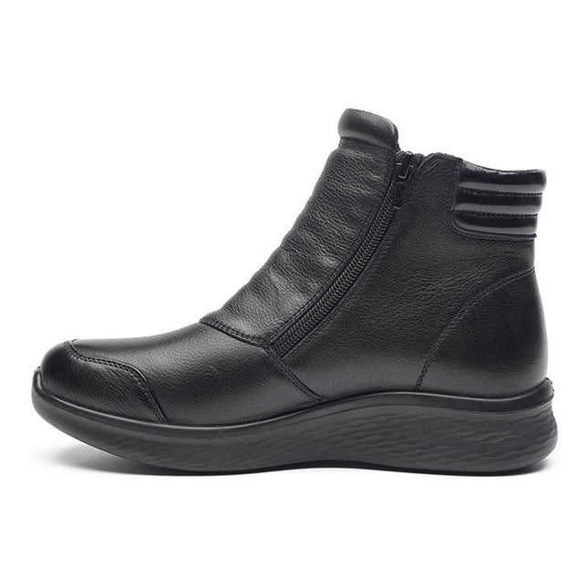 G Comfort P-825S Black Wide Fit Boot Waterproof