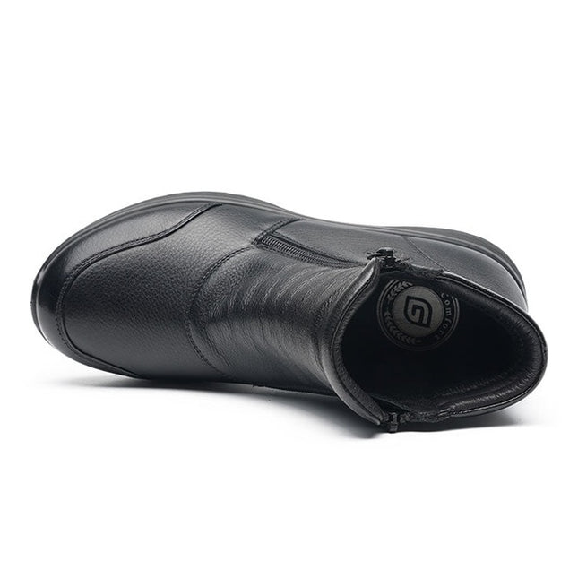 G Comfort P-825S Black Wide Fit Boot Waterproof