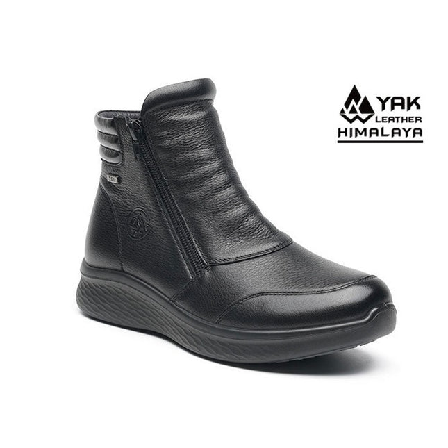 G Comfort P-825S Black Wide Fit Boot Waterproof