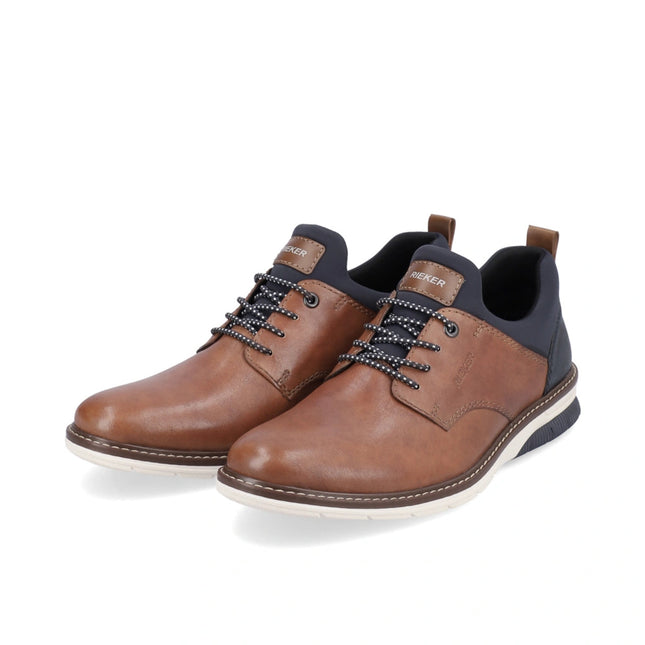 Rieker 14454-22 Tan / Navy
