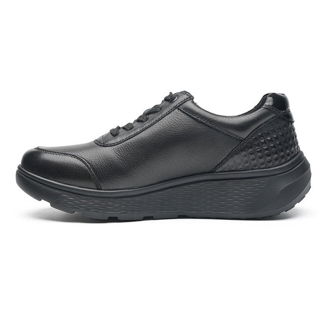 G Comfort S-2725S Black Wide Fit Trainer Waterproof